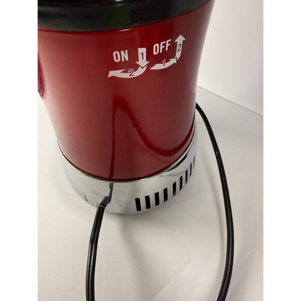 Blender (5 cups) Red Chrome color - Picture 3 of 4